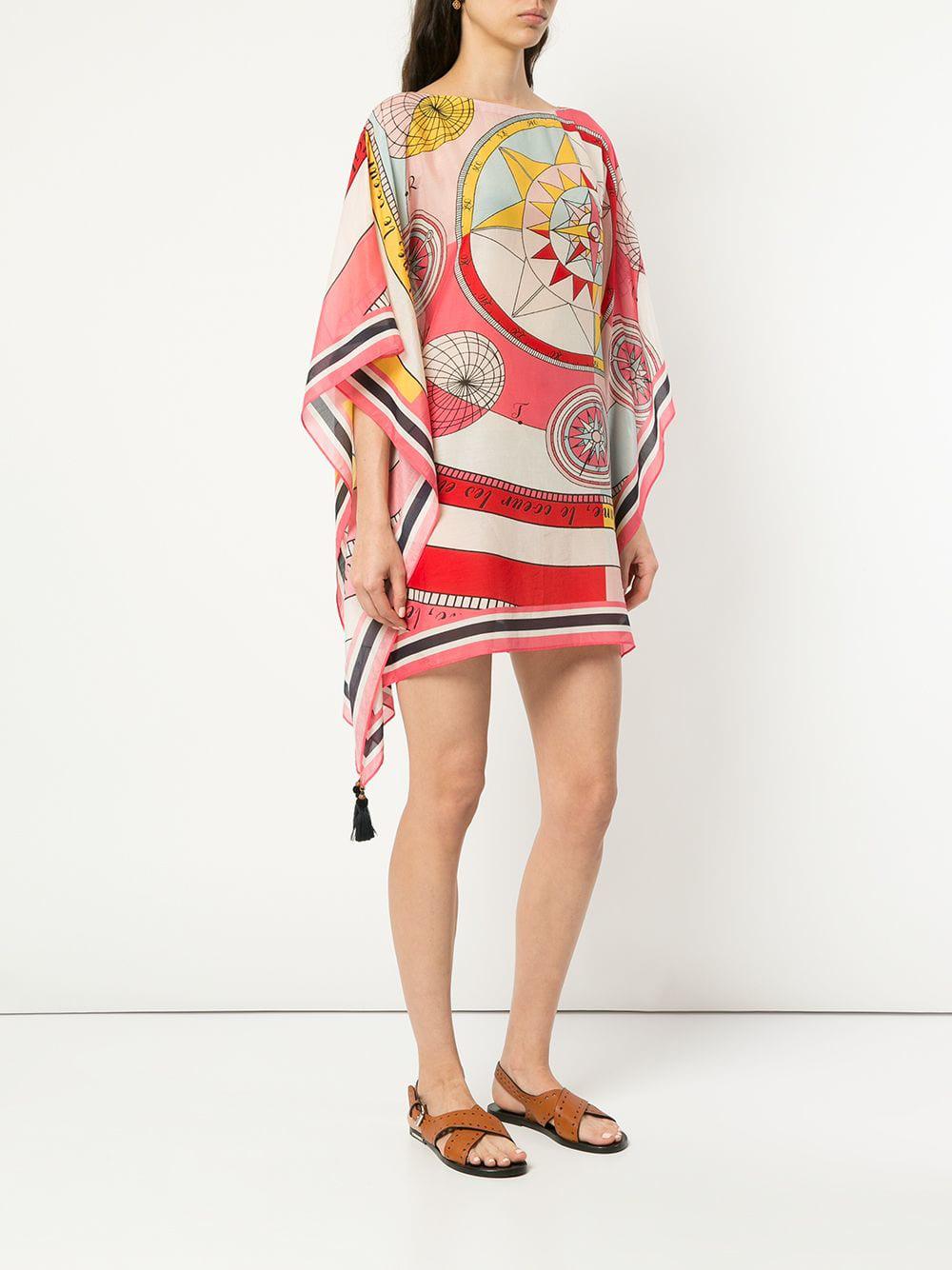 tory burch constellation beach caftan