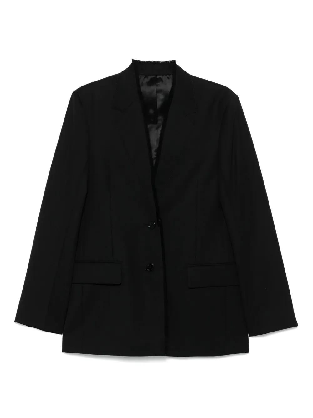 【TOTEME】シアリング ジャケット ブラック TOTEME シアリングジャケット | ブラック | FARFETCH JP