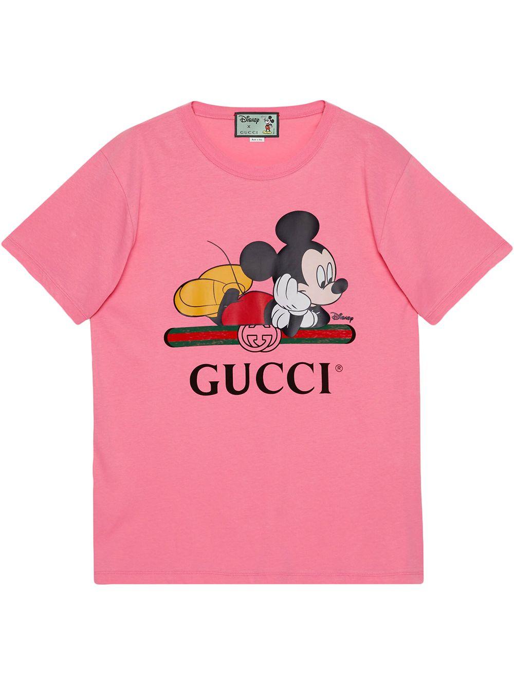 perfil estar Rebaja Gucci Disney X Oversize T-shirt in Pink | Lyst