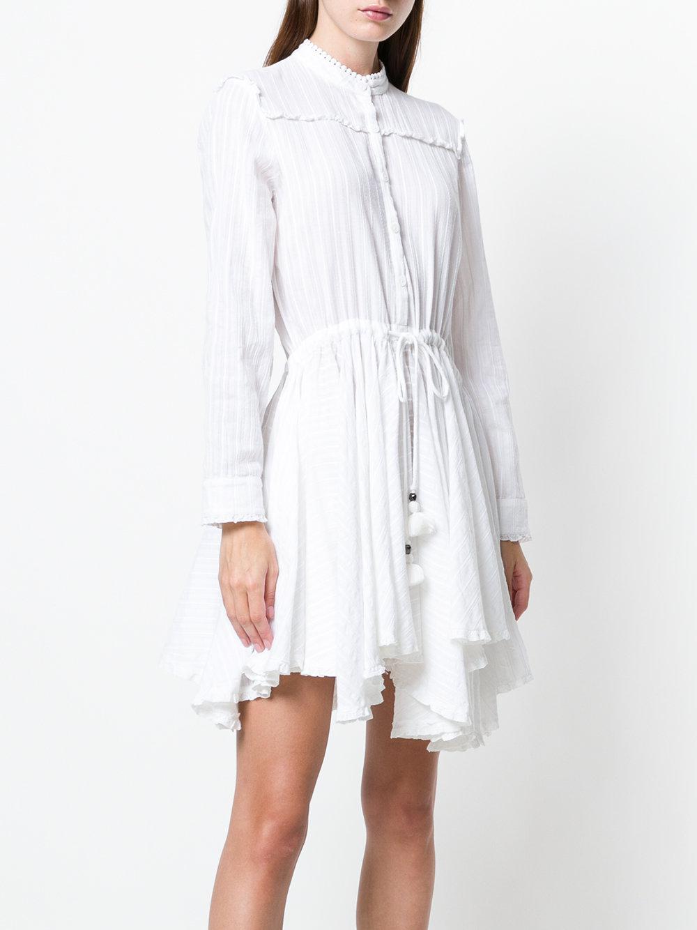 zadig et voltaire robe blanche