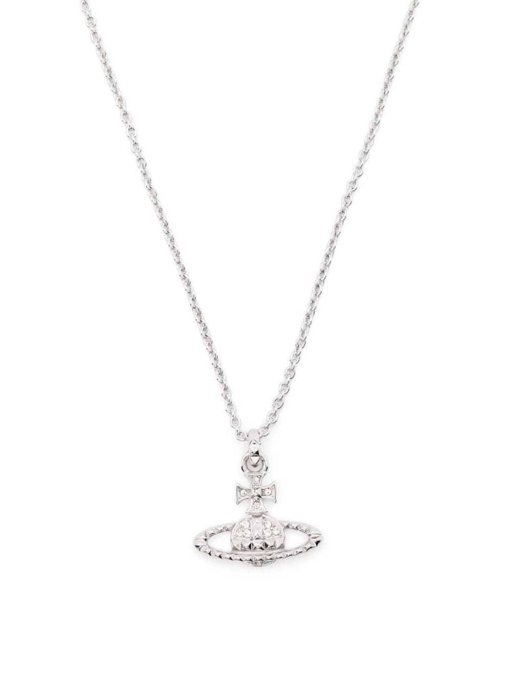 Vivienne Westwood Mayfair Bas Relief Chain Necklace in White | Lyst