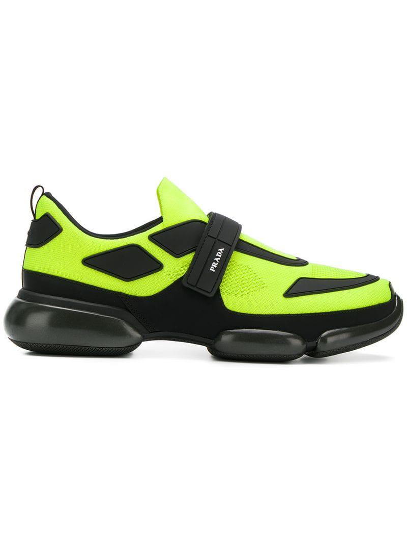 prada cloudbust neon green