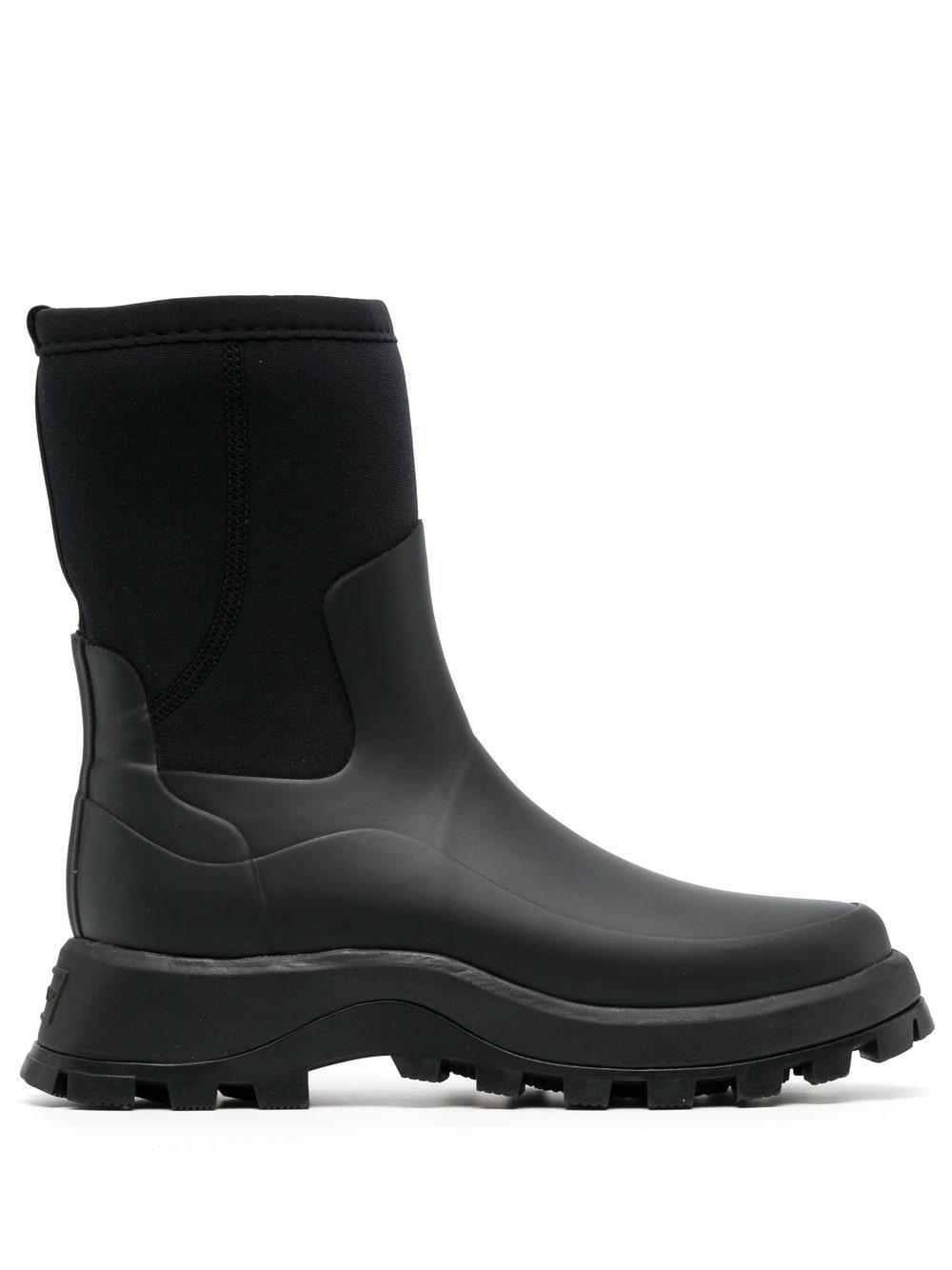 HUNTER City Explorer Calf-length Boots in Black | Lyst