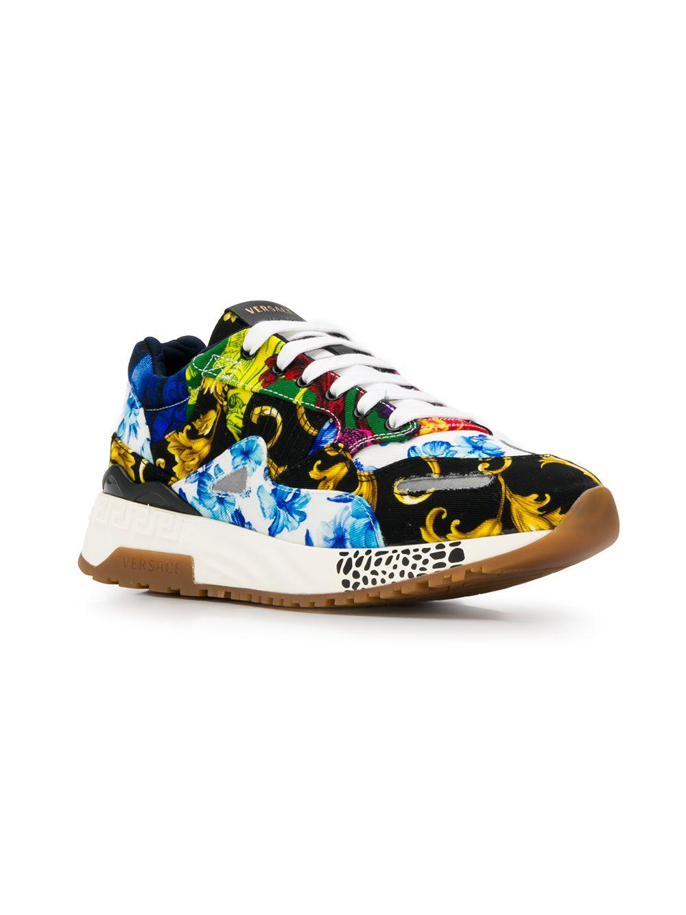 Barocco print mix achilles sneaker sale
