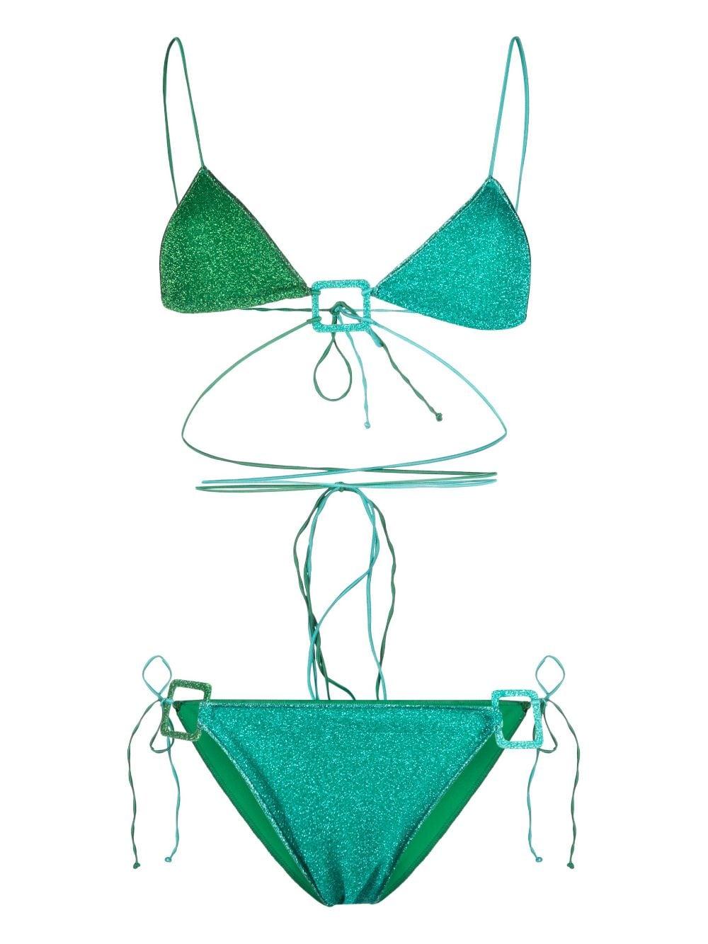 Bikini Lumière Flirty à design réversible Oséree en coloris Vert | Lyst