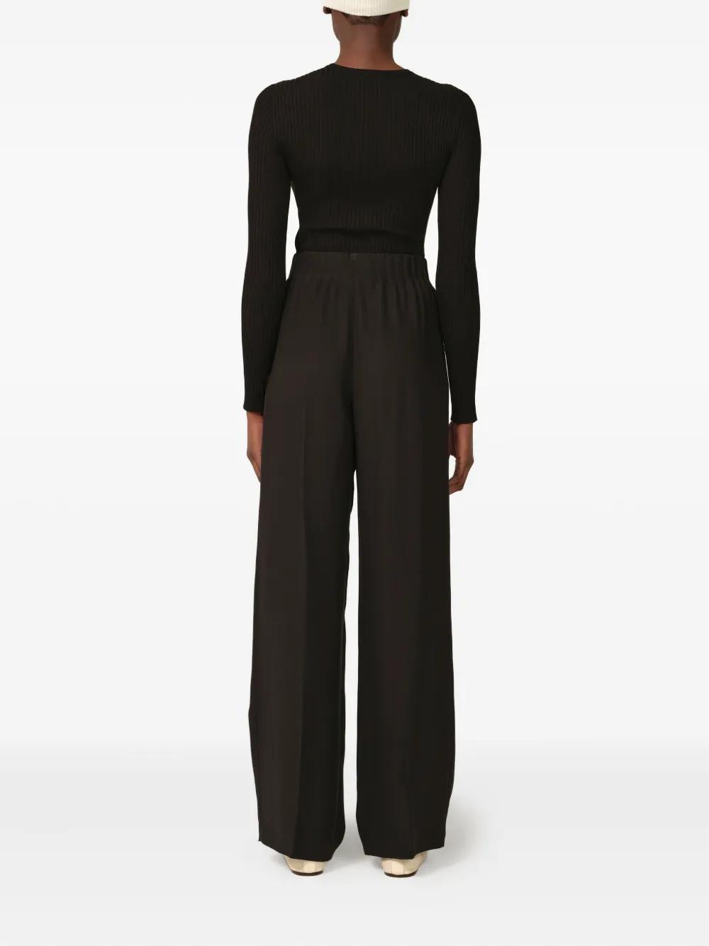 【Fforme】 Maudシルクパンツ Black FFORME Pants for Women | Lyst