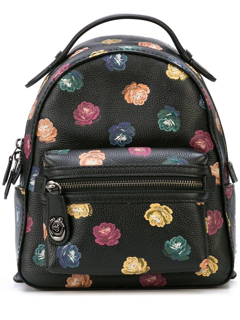 coach backpack flower