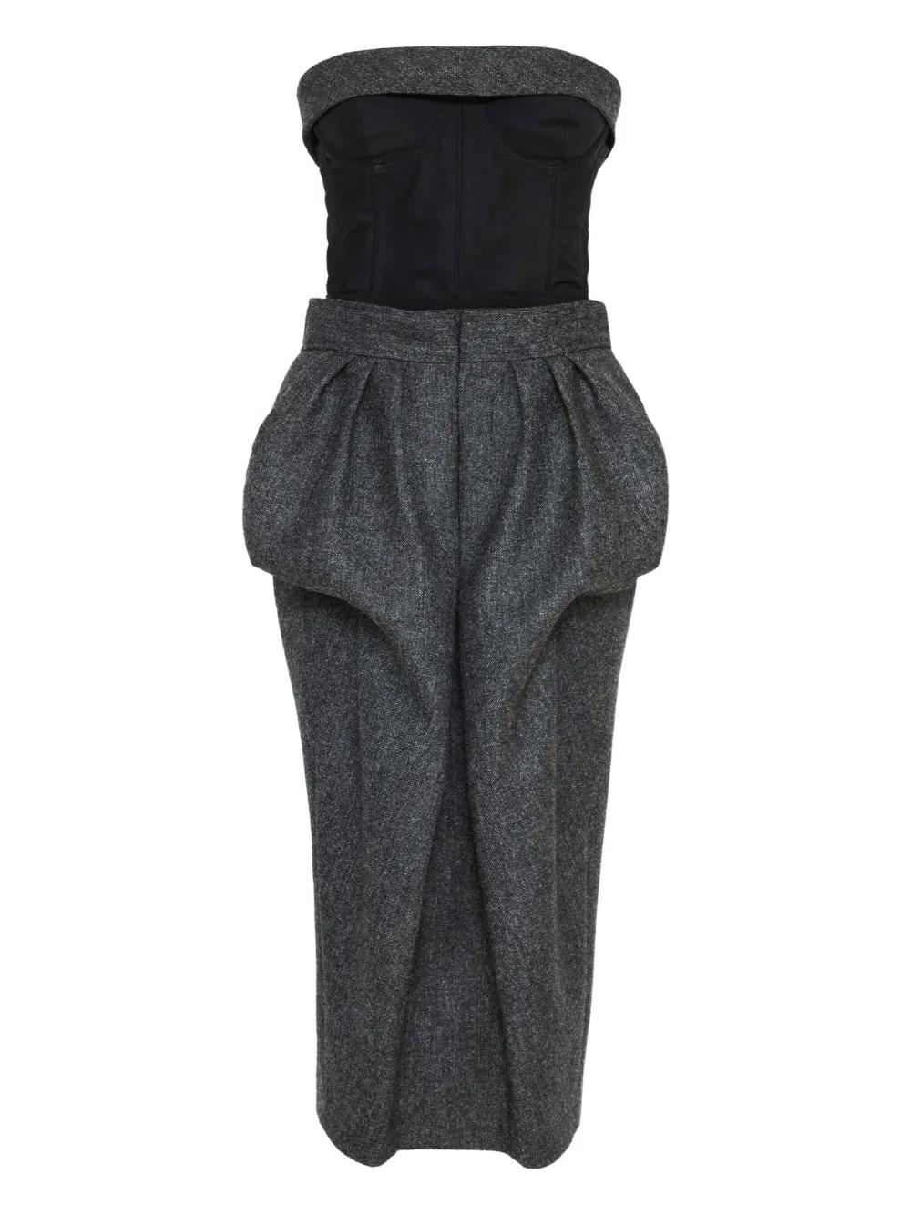 Maison Margiela Strapless Dresses for Women | Lyst