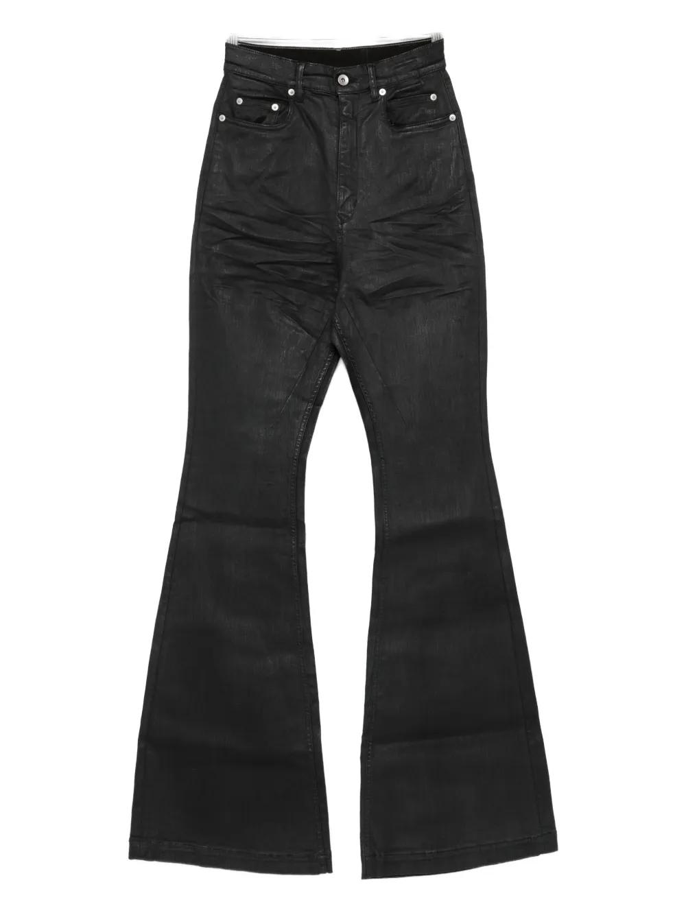 デニム・ジーパン RICK OWENS Women Denim Pants RP01E7329 SCT09 Black RICK OWENS - PANTS - Rick Owens