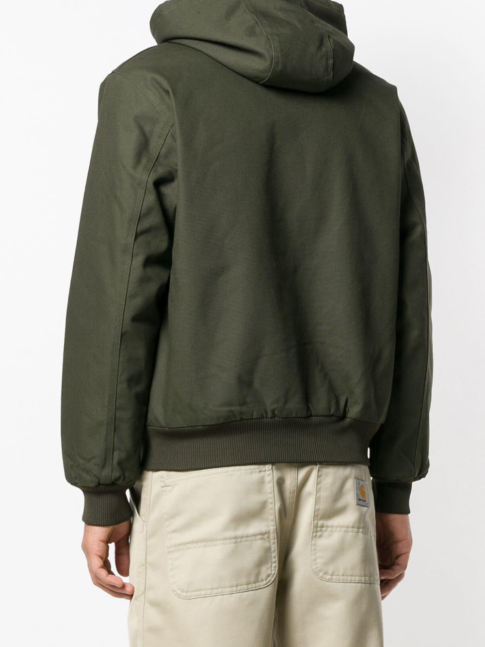 Carhartt Synthetic Classic Hooded Jacket in Green for Men Lyst