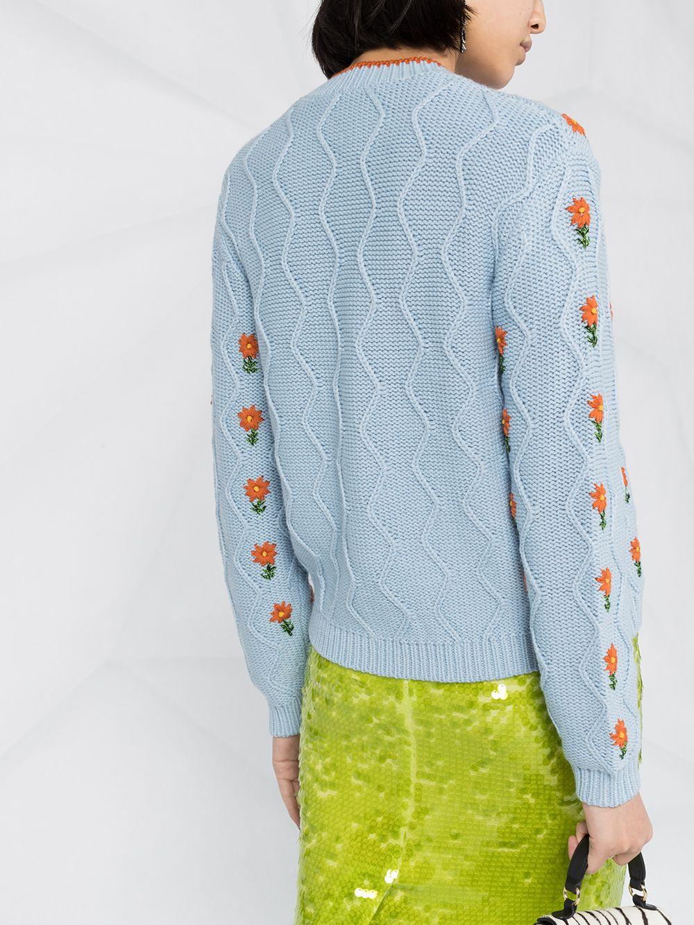 shrimps floral cardigan