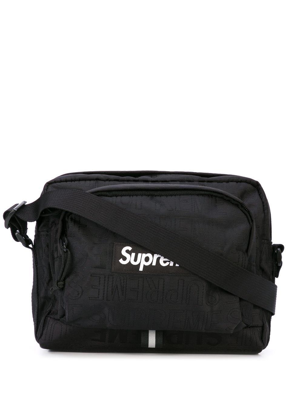 Supreme Shoulder Crossbody Logo Bag In
