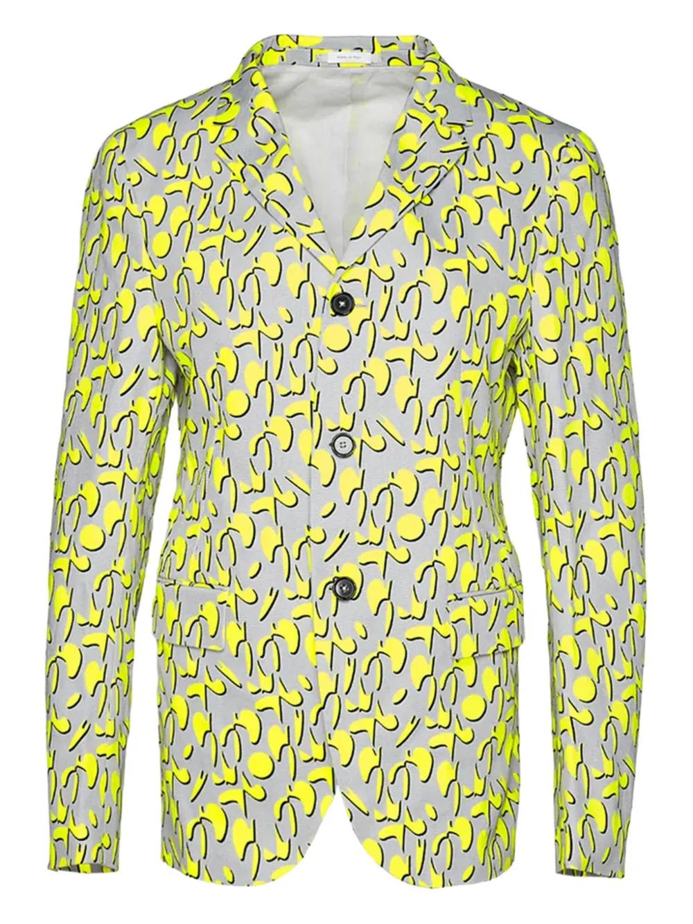 ジャケット JIL SANDER Single-breasted blazer Yellow J02BN0153J65005 Jil Sander Single-breasted Blazer Blazer And Suits Yellow