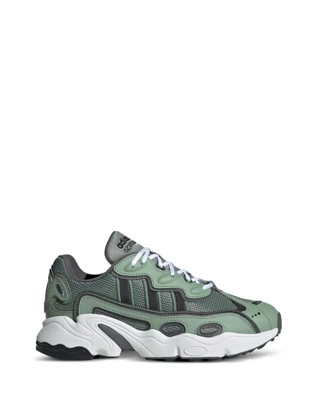 adidas gazelle silver green womens Adidas Women's Ozweego Shoes