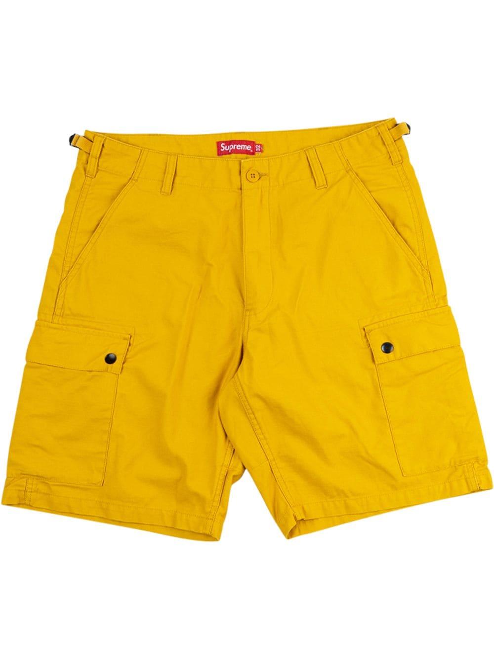 Supreme Straight-leg Cargo Shorts in Yellow for Men | Lyst