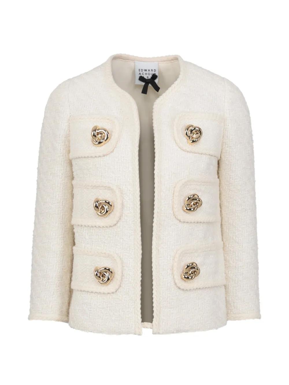 EDWARD ACHOUR PARIS レースジャケット ベージュ Women's Edward Achour Paris Jackets from $578 | Lyst