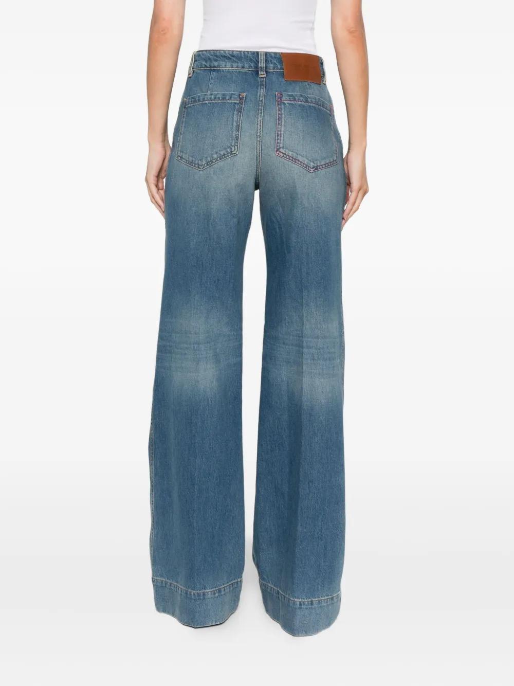 【Victoria Beckham】アリーナデニムハイウエストワイドジーンズ The Alina Jeans – Victoria Beckham Inc