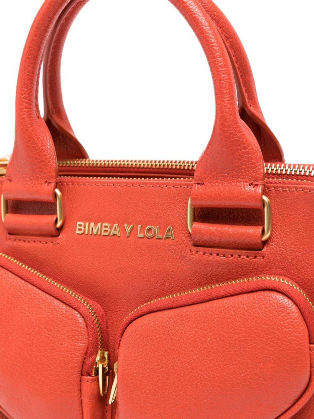 BIMBA Y LOLA Women's Tote bag Leather in Red