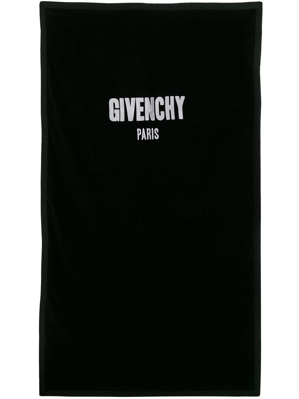 Serviette à logo brodé Givenchy pour homme en coloris Noir | Lyst
