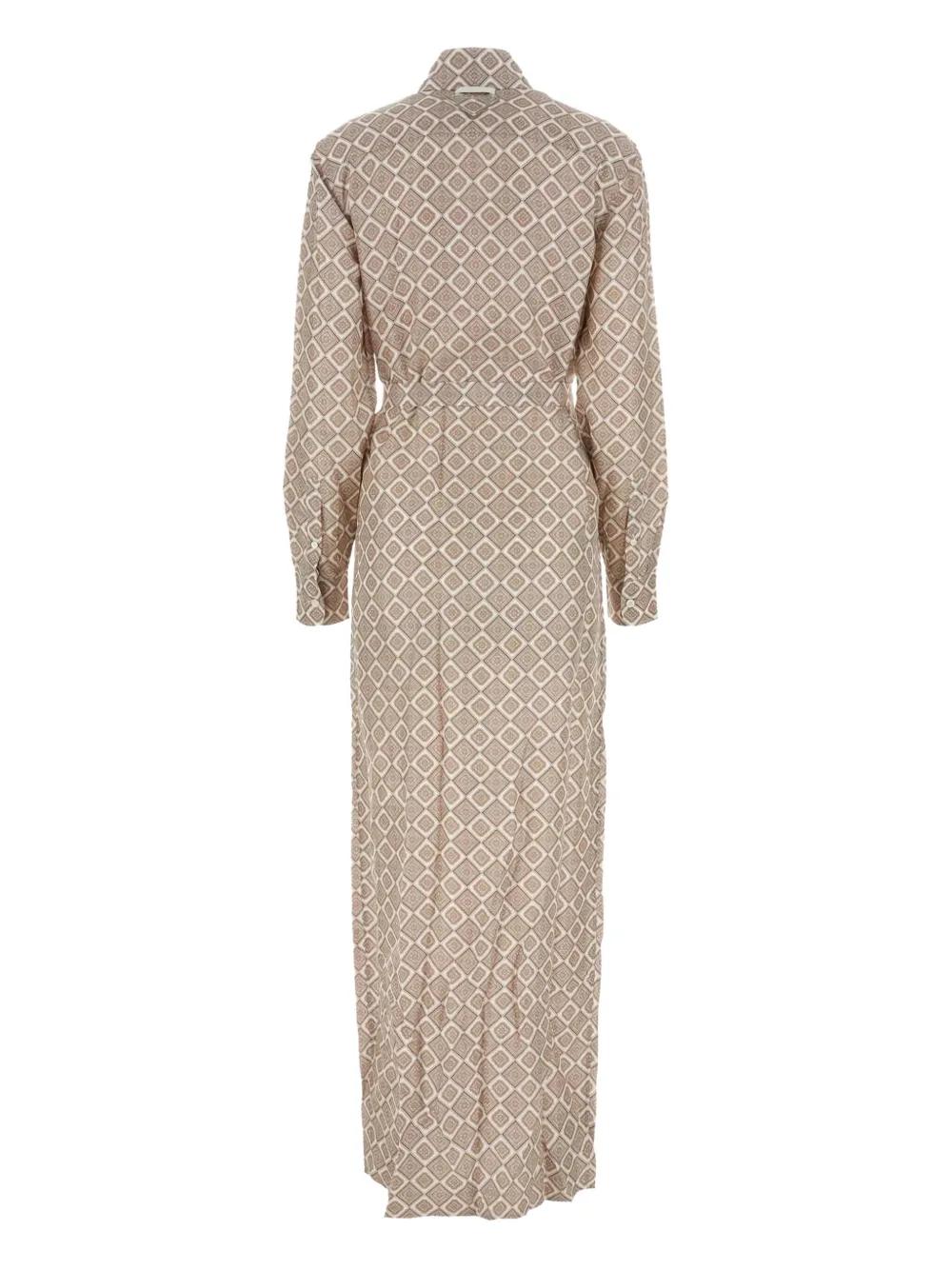 ワンピース PRADA Printed Silk Shirt Dress Printed Silk Shirtdress: Women's Designer Dresses | Tory Burch