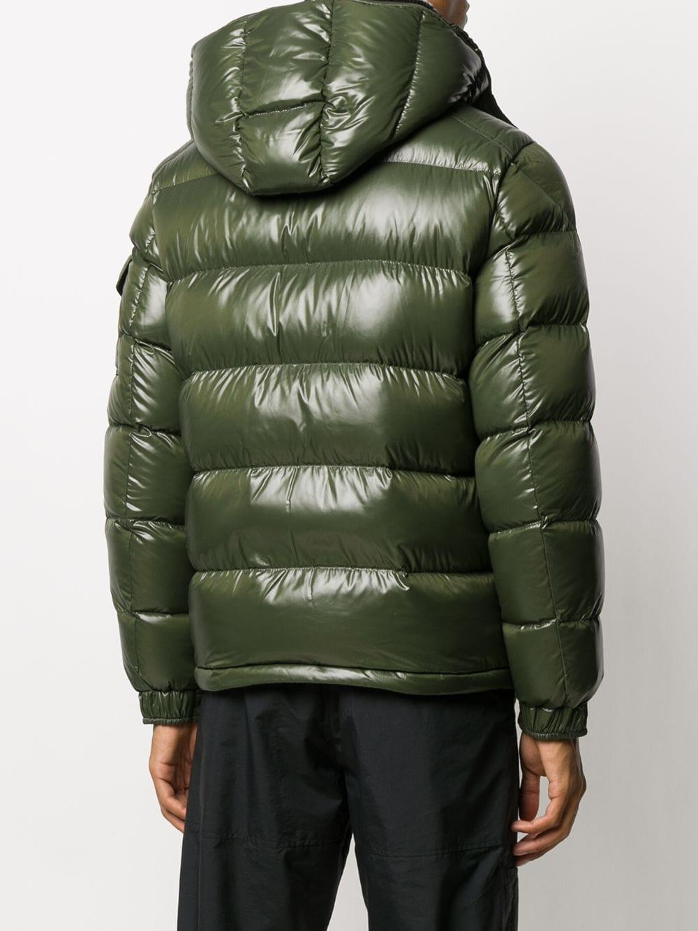 moncler maya emerald green