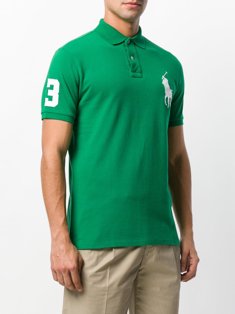 Polo Ralph Lauren Big Pony Polo Shirt in Green for Men | Lyst