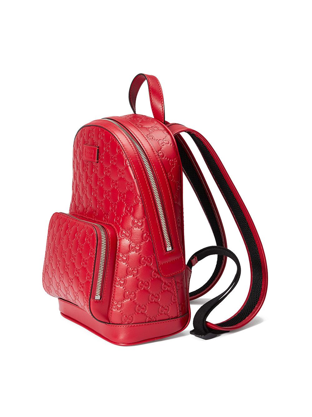 red gucci book bag