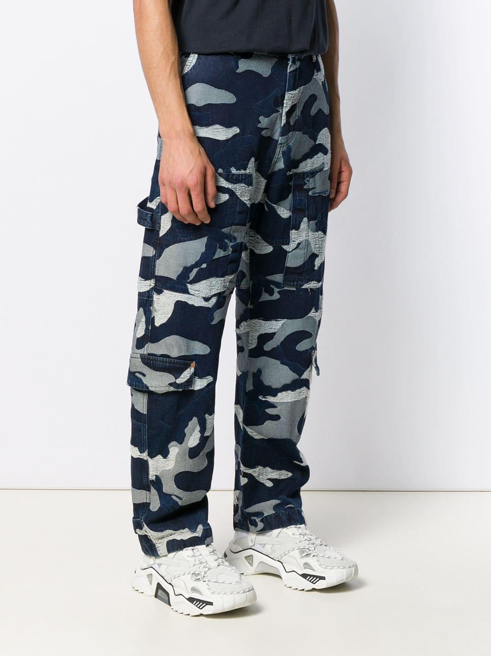 valentino camo pants