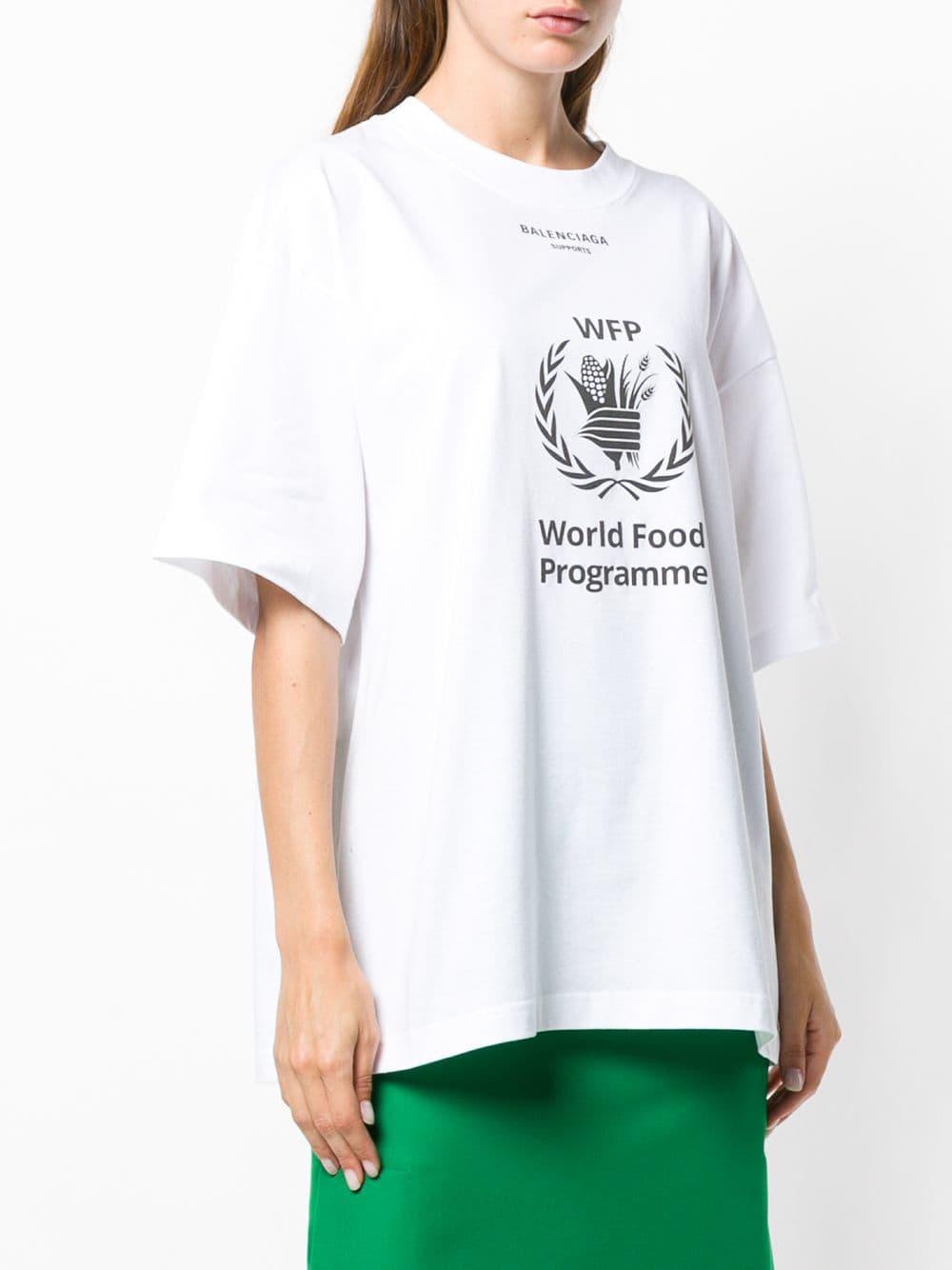 balenciaga worldwide t shirt