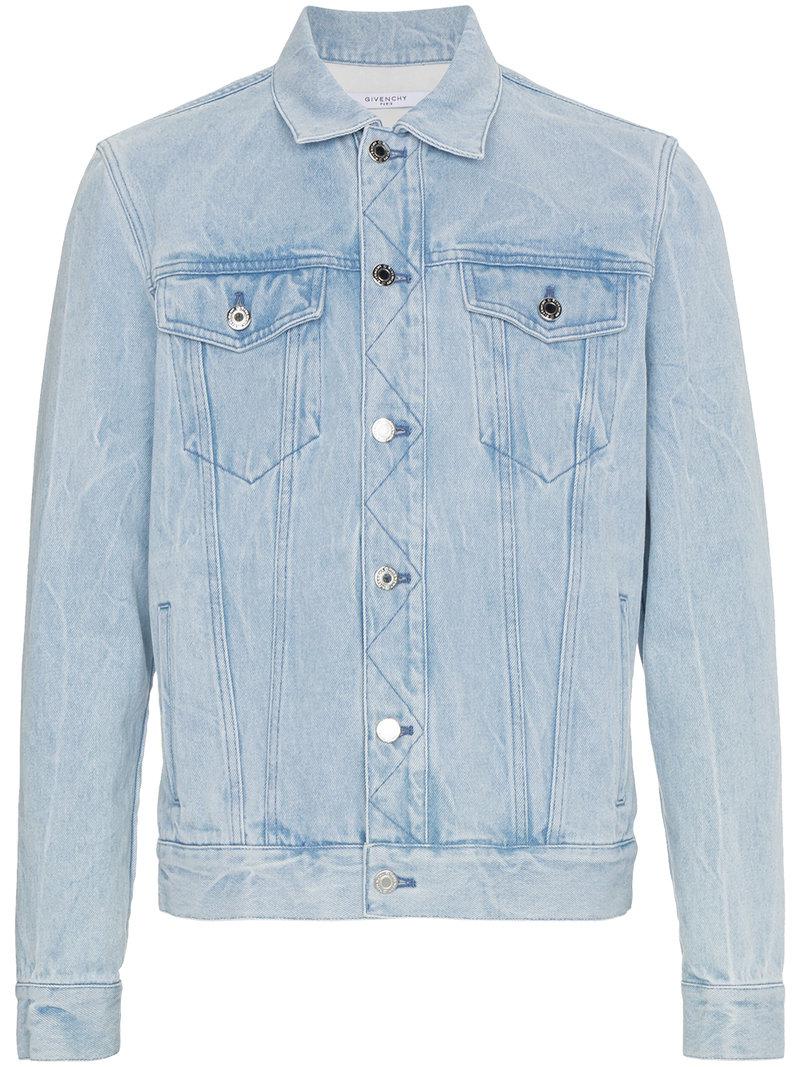 givenchy denim jacket mens