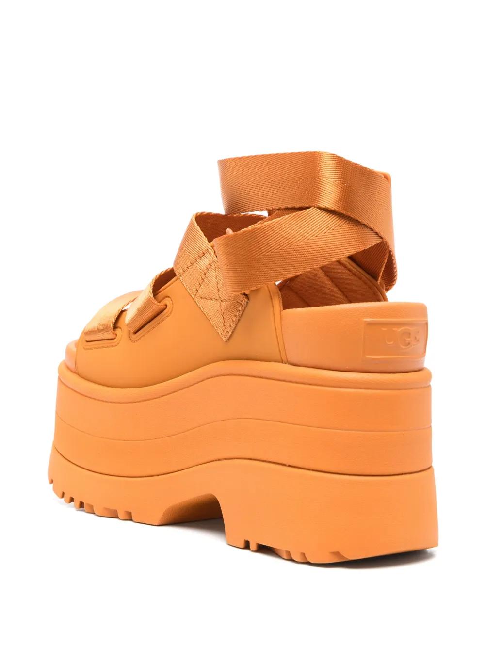 UGG 80Mm Goldenrise Sandals in Orange | Lyst