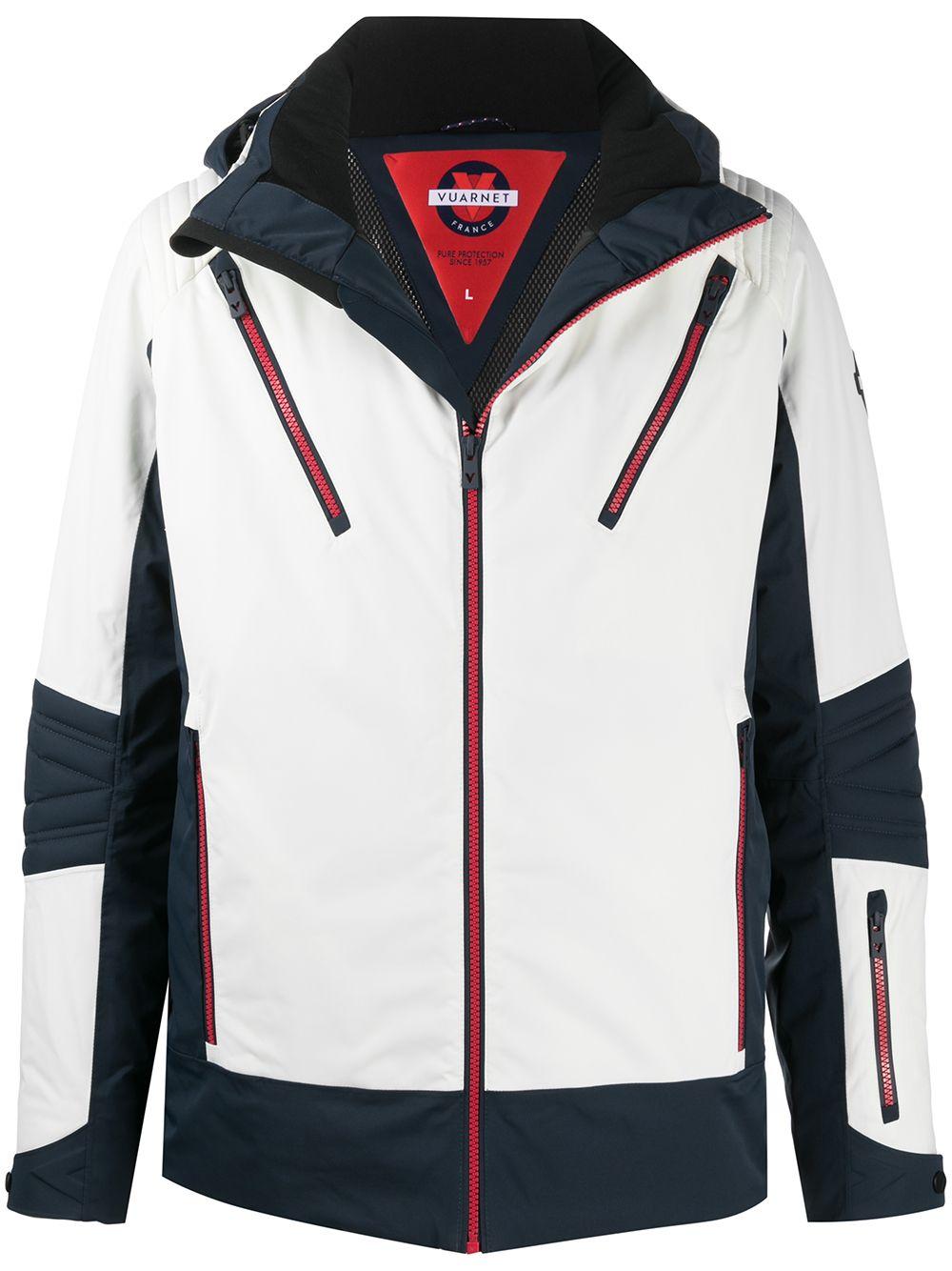 Vuarnet Synthetic Palombo Hooded Ski Jacket in White for Men - Lyst