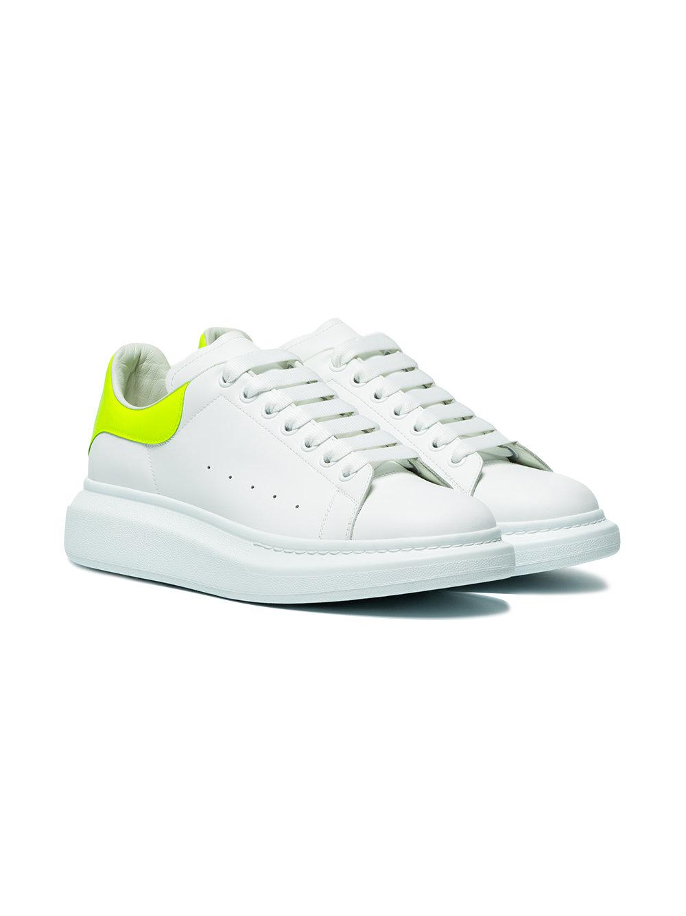 alexander mcqueen sneakers lime green