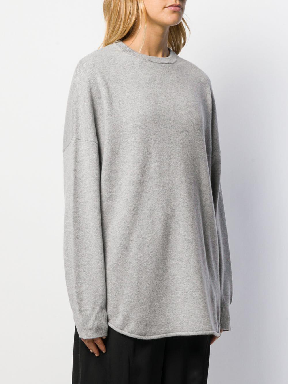Extreme Cashmere Cashmere Blend Sweater in Grey (Gray) - Lyst