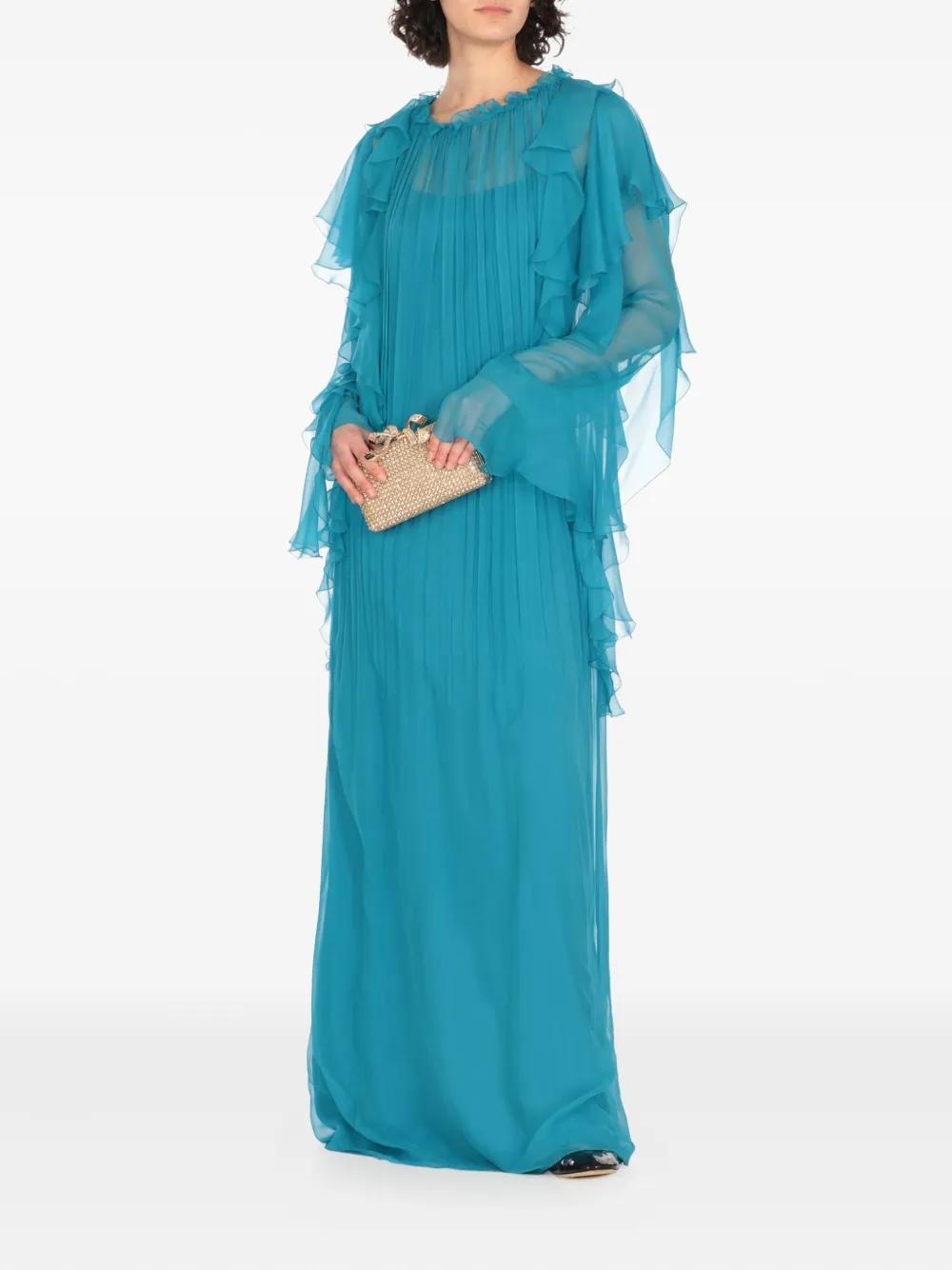 ワンピース A FERRETTI LONG DRESS IN GRADIENT-EFFECT CHIFFON Aeffe_2Farticle_imgs_2FAEF251M