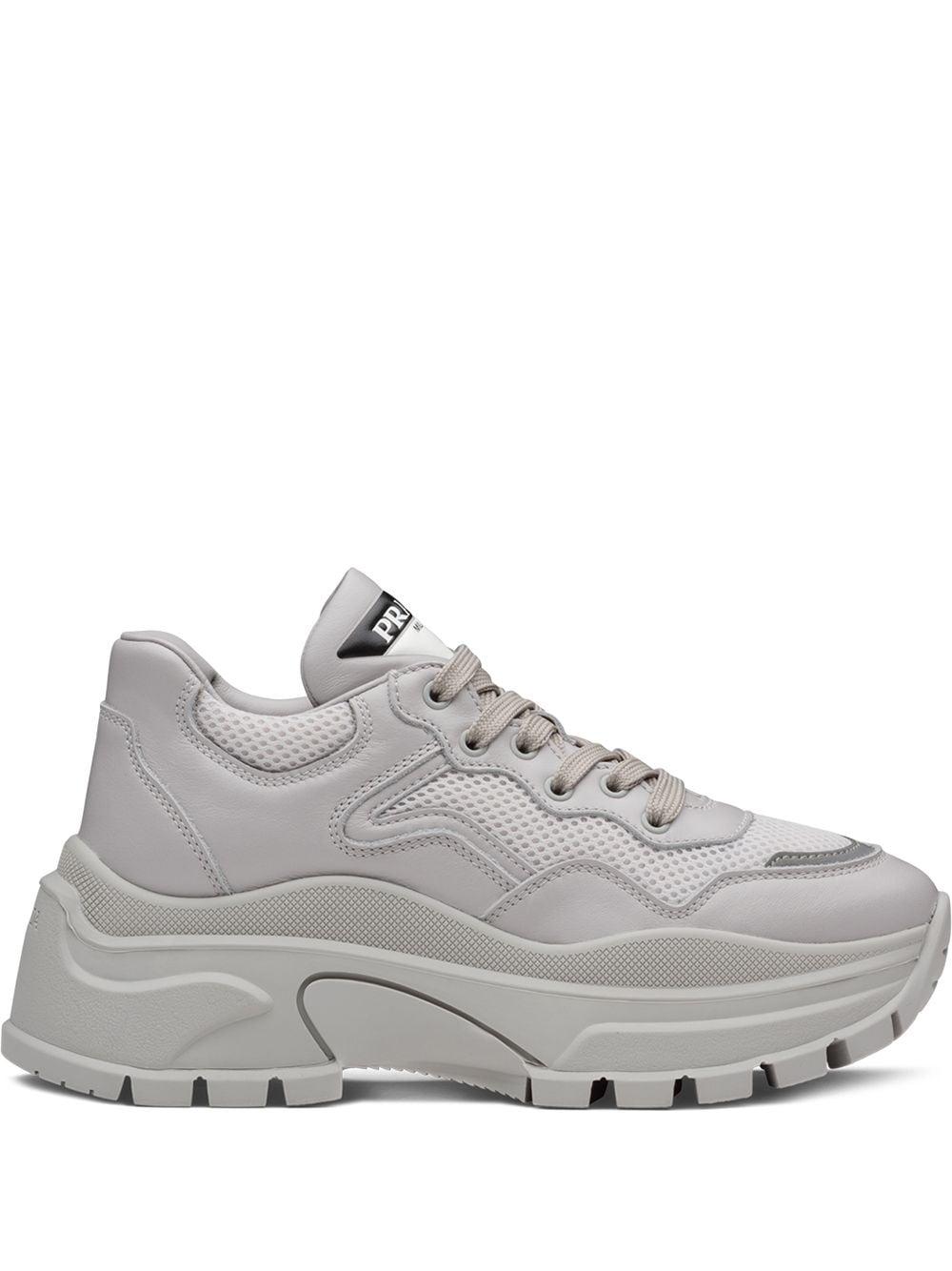 prada thick sole trainers
