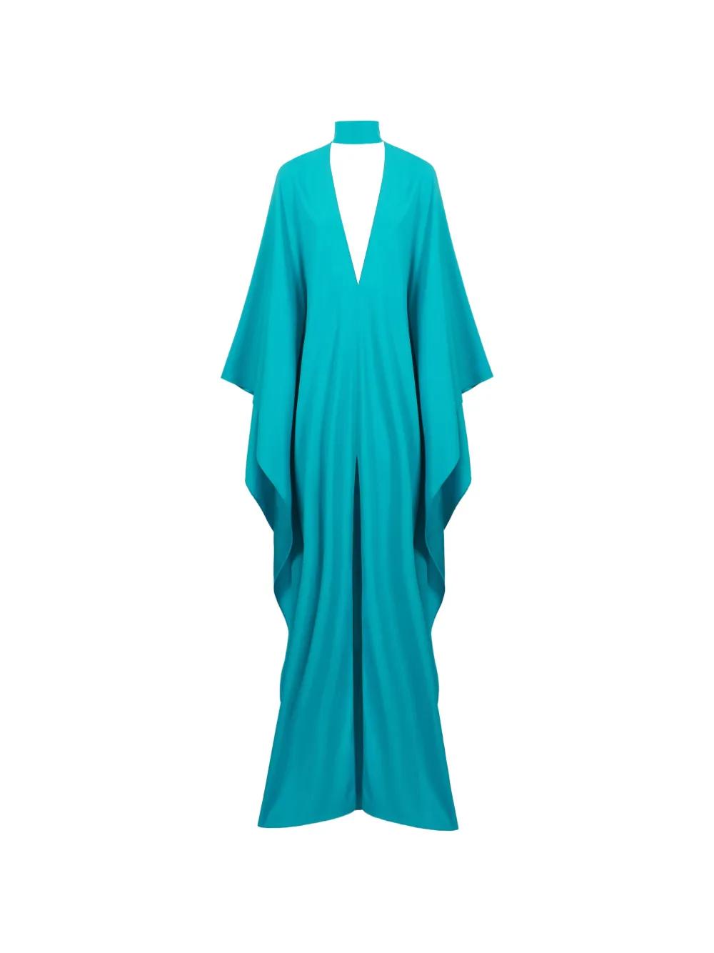 chinese dress ladies High Neck Maxi Dress  Super Natural PDX