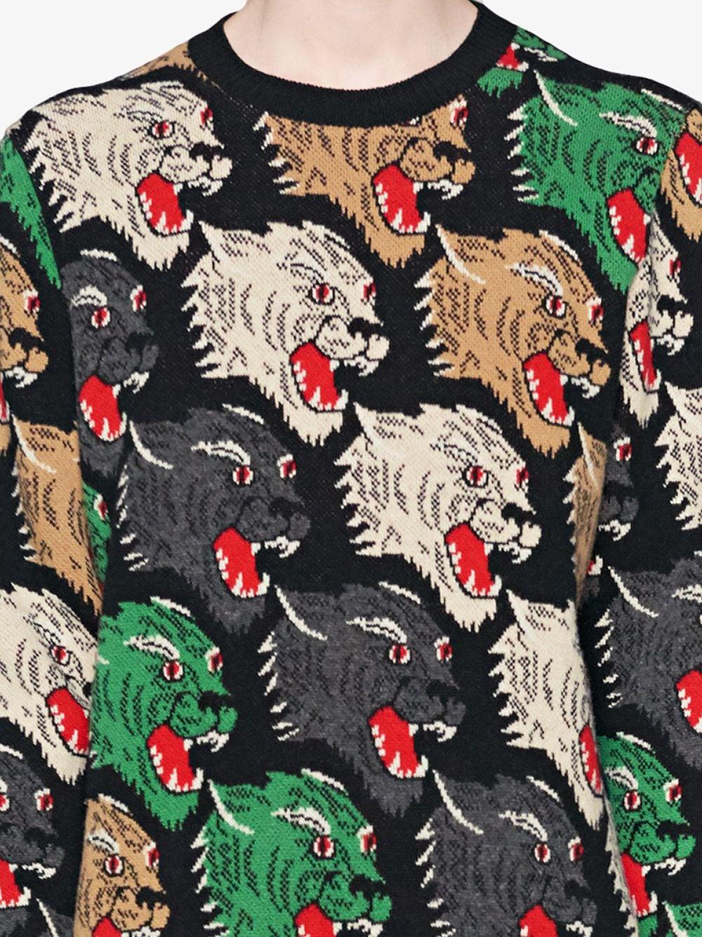 gucci sweater panther