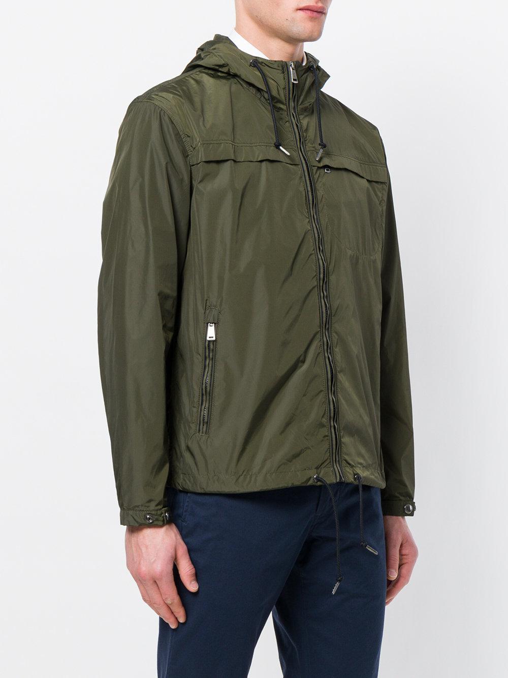 Polo Ralph Lauren Hooded Waterproof Jacket in Green for Men - Lyst