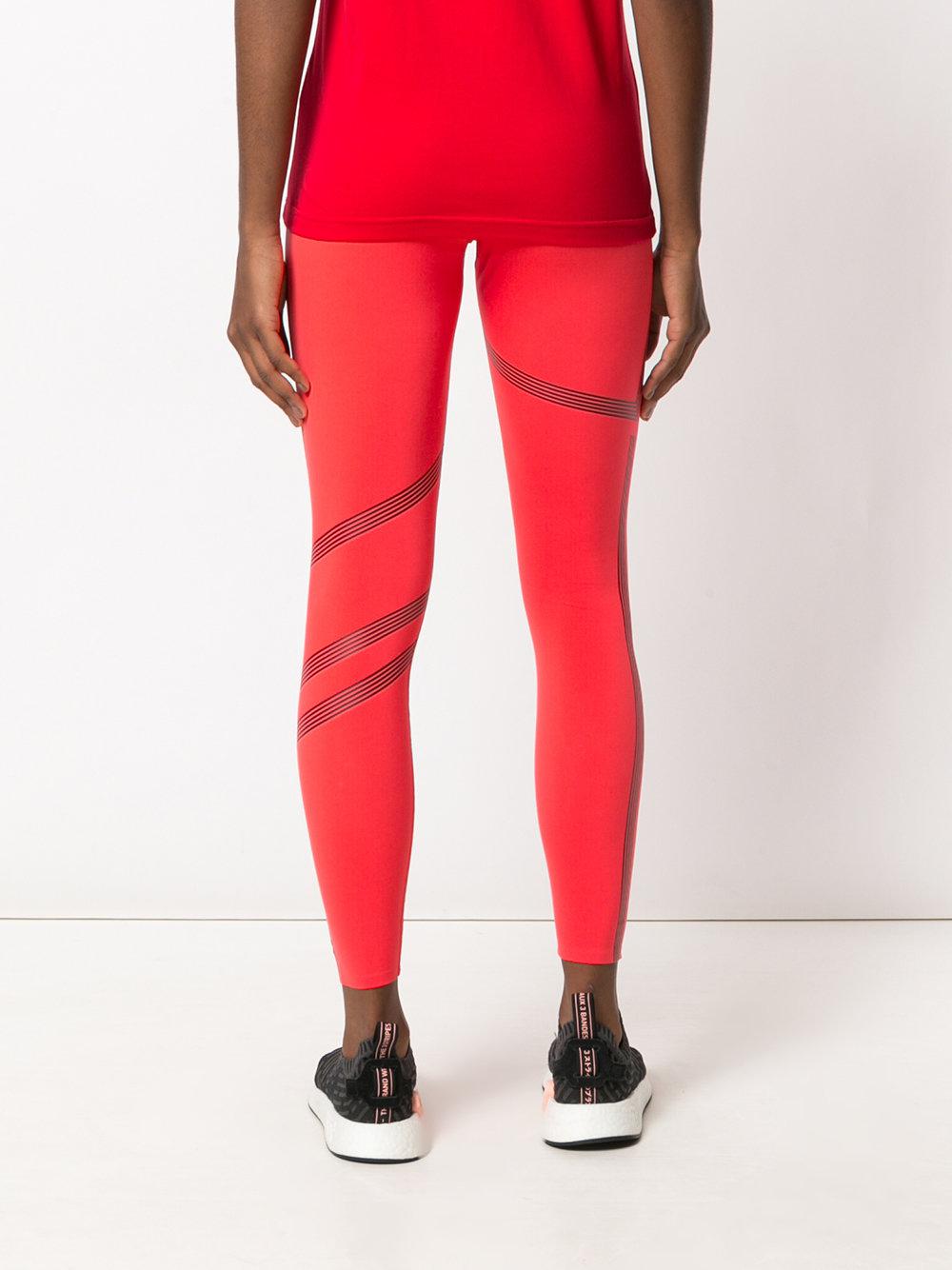 legging bande rouge