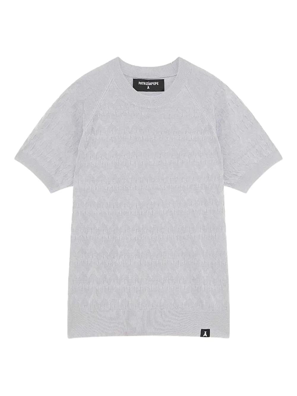 Tシャツ・カットソー PATRIZIA PEPE MESH LONGSLEEVES T-SHIRT PATRIZIA PEPE - T-shirts for Men | YOOX Kuwait
