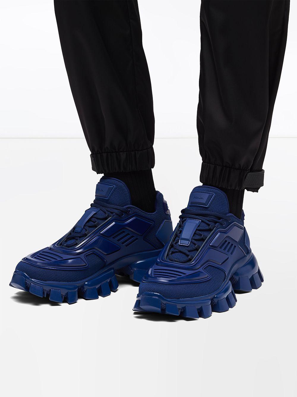 Prada Cloudbust Thunder Low-top Sneakers in Blue for Men | Lyst