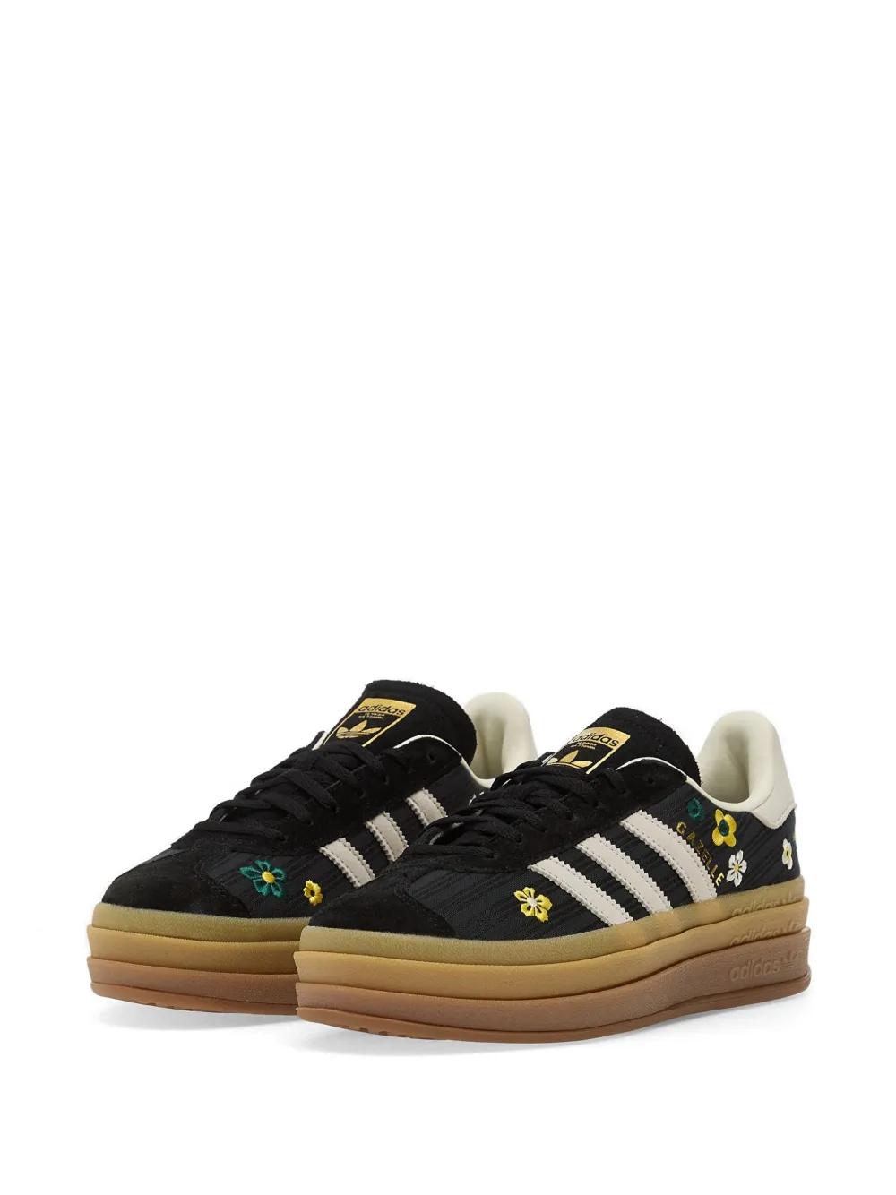 adidas gazelle silver green womens adidas Originals GAZELLE INDOOR W Gazelle Indoor Gum Sole Leather Snea main image 1