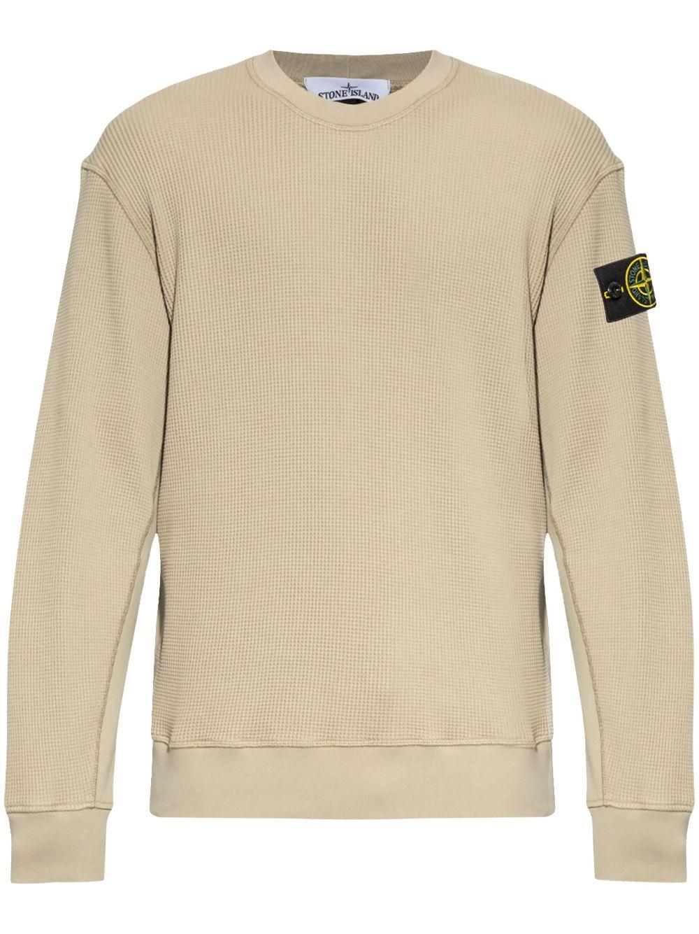 Stone Island メンズ ナチュラル コンパスバッジ セーター セーター 