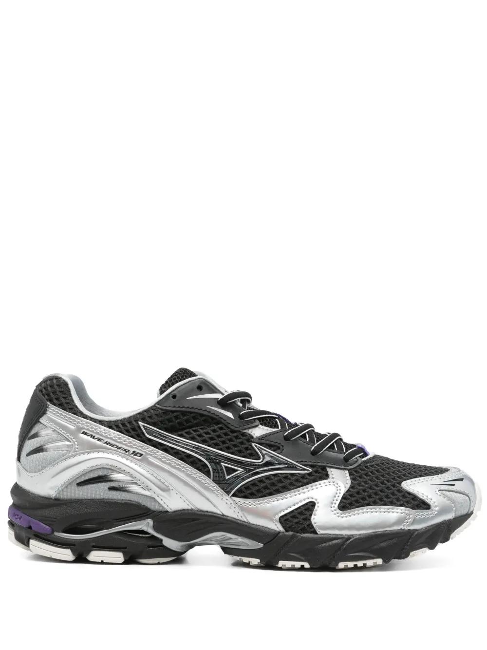 Mizuno Wave Rider 10 Sneakers in Grey for Men Lyst UK
