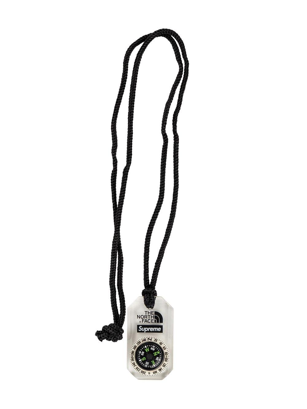 Supreme The North Face Compass Necklace Clear Clearance, SAVE 59%.