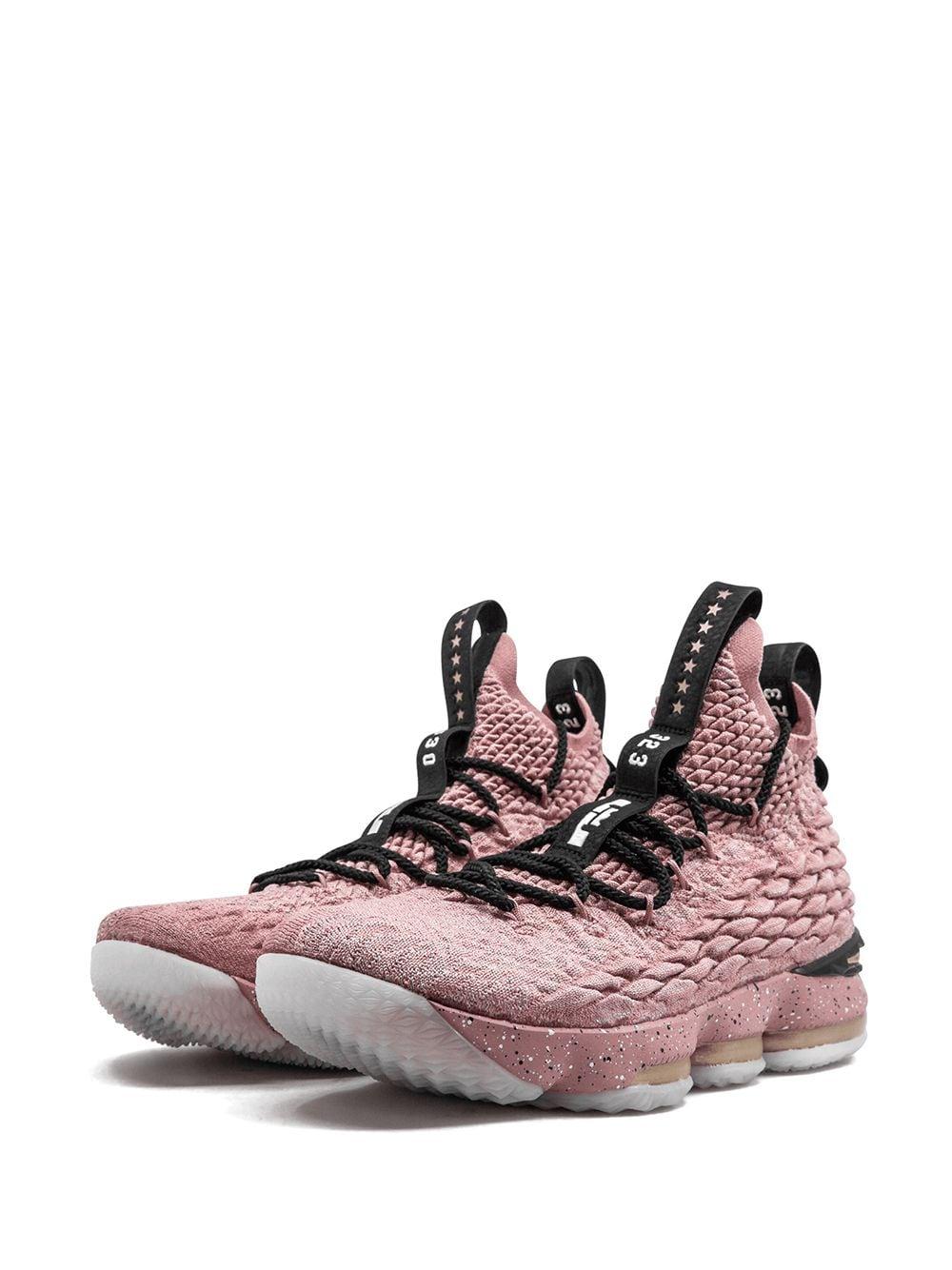 lebron xv rust pink