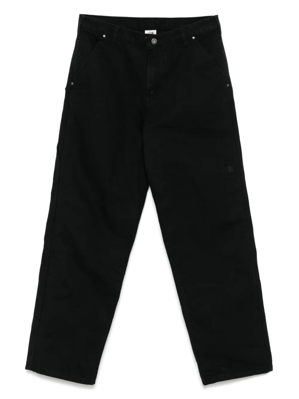 THE NORTH FACE 黒 チノパン ウエスト調整可能 THE NORTH FACE PURPLE LABEL Chino Straight Field Pants