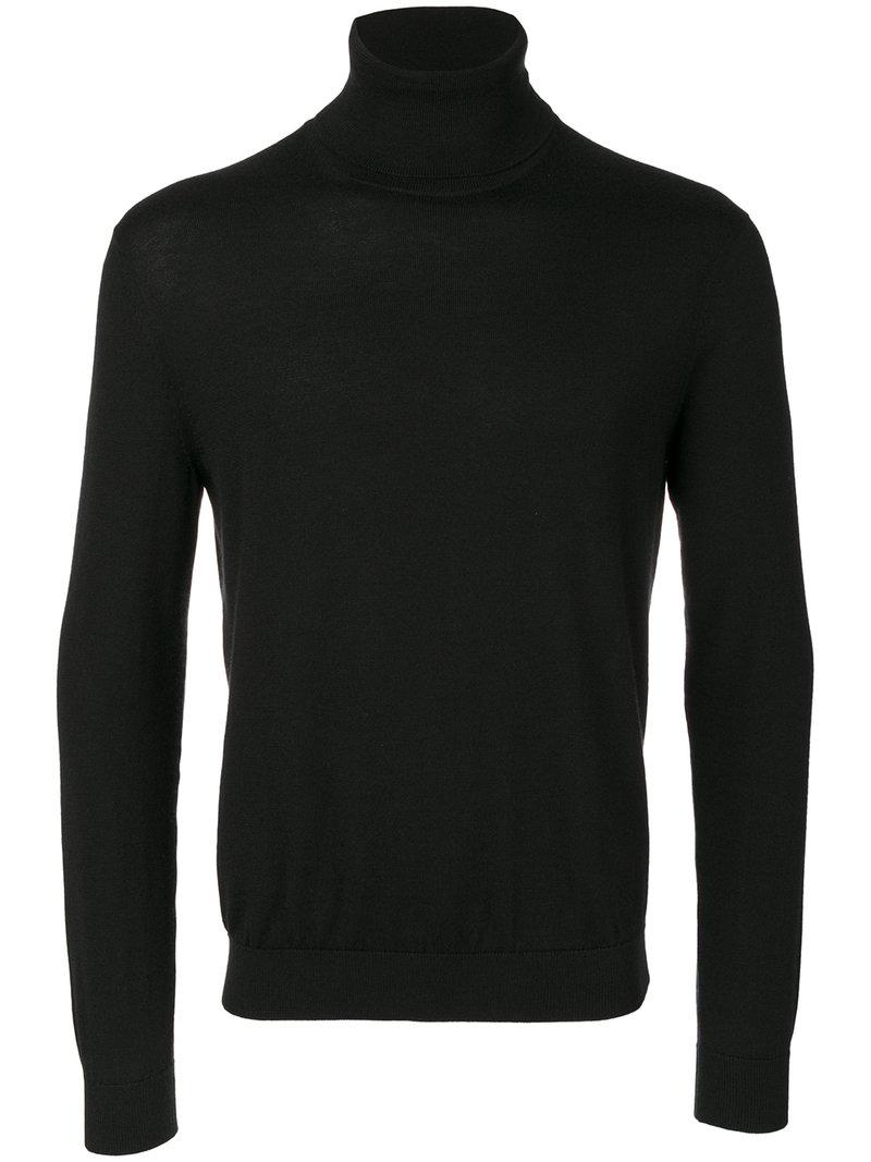 polo cowl neck sweater