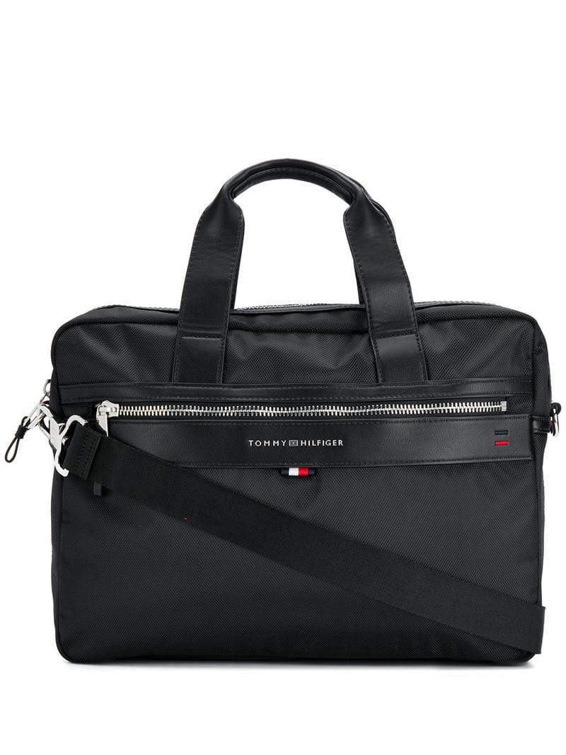 Tommy Hilfiger Synthetic Elevated Laptop Bag in Black for Men - Lyst